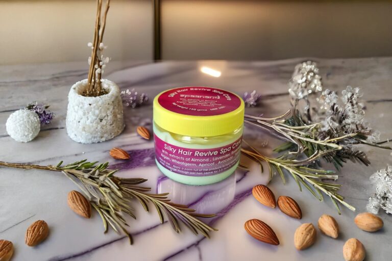 “Silky Hair Revive Spa Care Conditioner: 8 Natural Oils for Frizz-Free, Shiny Hair (Sulfate & Paraben-Free)”