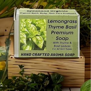 Lemongrass Thyme Basil Handcrafted Premium Soap