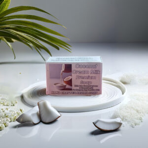 coconut cream milk premium soap